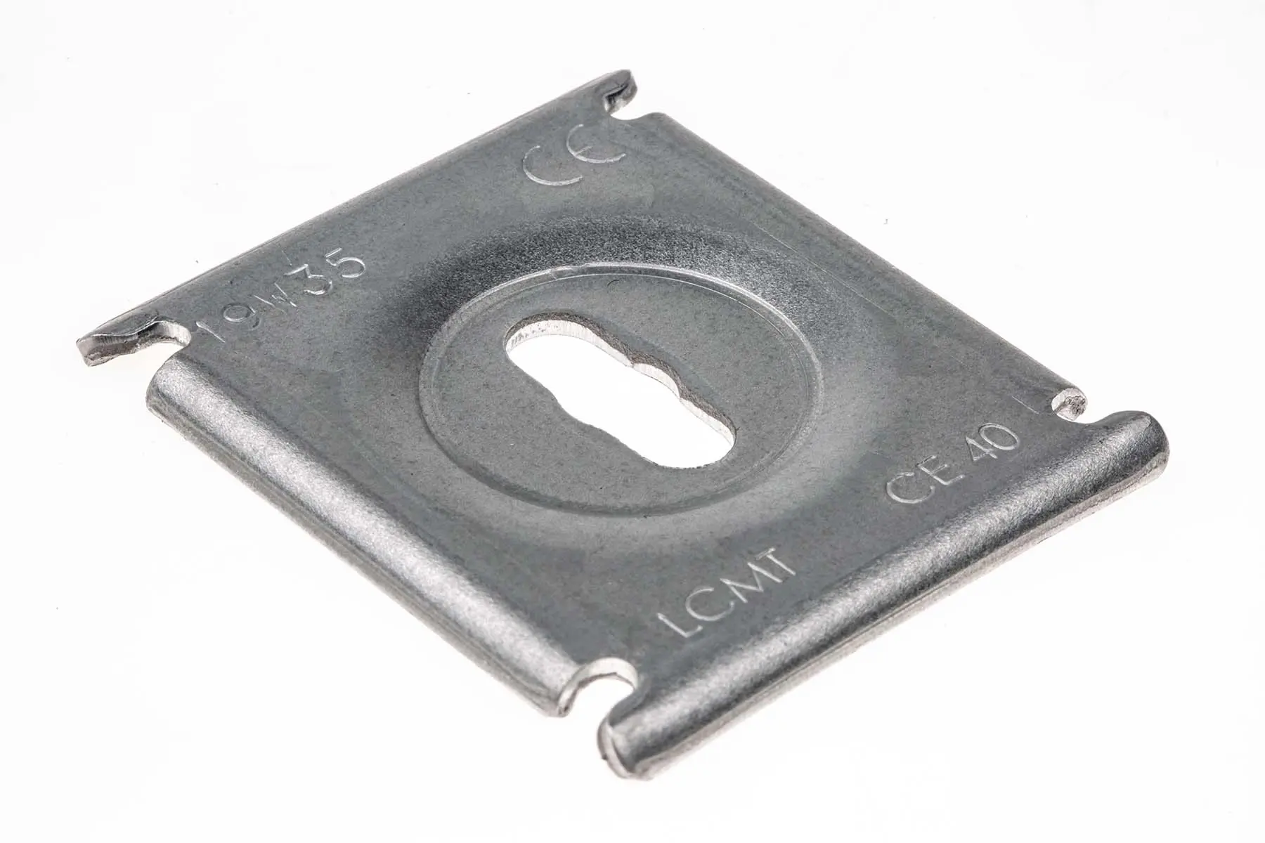 Produktfoto 1 von Cablofil International Kabelrinnen-Befestigungsplatte, Elektrogalvanisierter Stahl