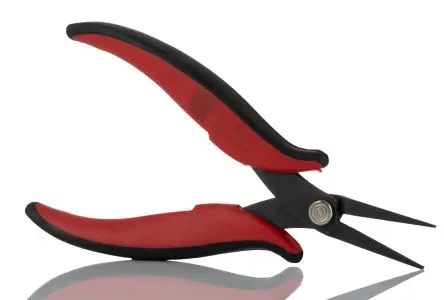 Produktfoto 1 von RS PRO Flachzange / Backen 28mm Lange Spitze 160 mm