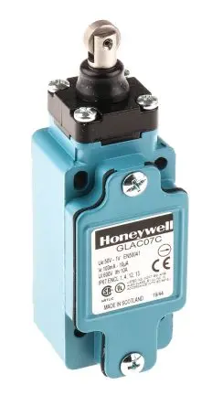 Produktfoto 1 von Honeywell GLA Endschalter, Stößel 1 Schließer/1 Öffner, IP67, Zinkdruckguss mit Epoxidbeschichtung 600V ac