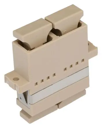Produktfoto 1 von Phoenix Contact LWL-Adapter, SC, Multimodus, 0.2dB IL, 125 μm, Kabel ø 2.5 mm, Beige