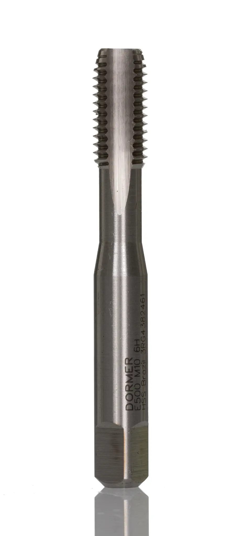 Produktfoto 1 von Dormer Gewindebohrer HSS Maschinen, Metrisch Gerade Nut, Rechtsgewinde, 1-teilig M10