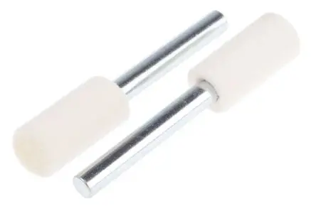 Produktfoto 1 von RS PRO Polierstift, Zylindrisch, 12 mm x 6mm, 5 Stück
