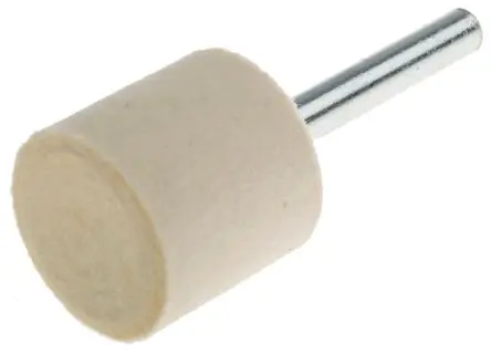 Produktfoto 1 von RS PRO Polierstift, Zylindrisch, 25 mm x 6mm, 5 Stück