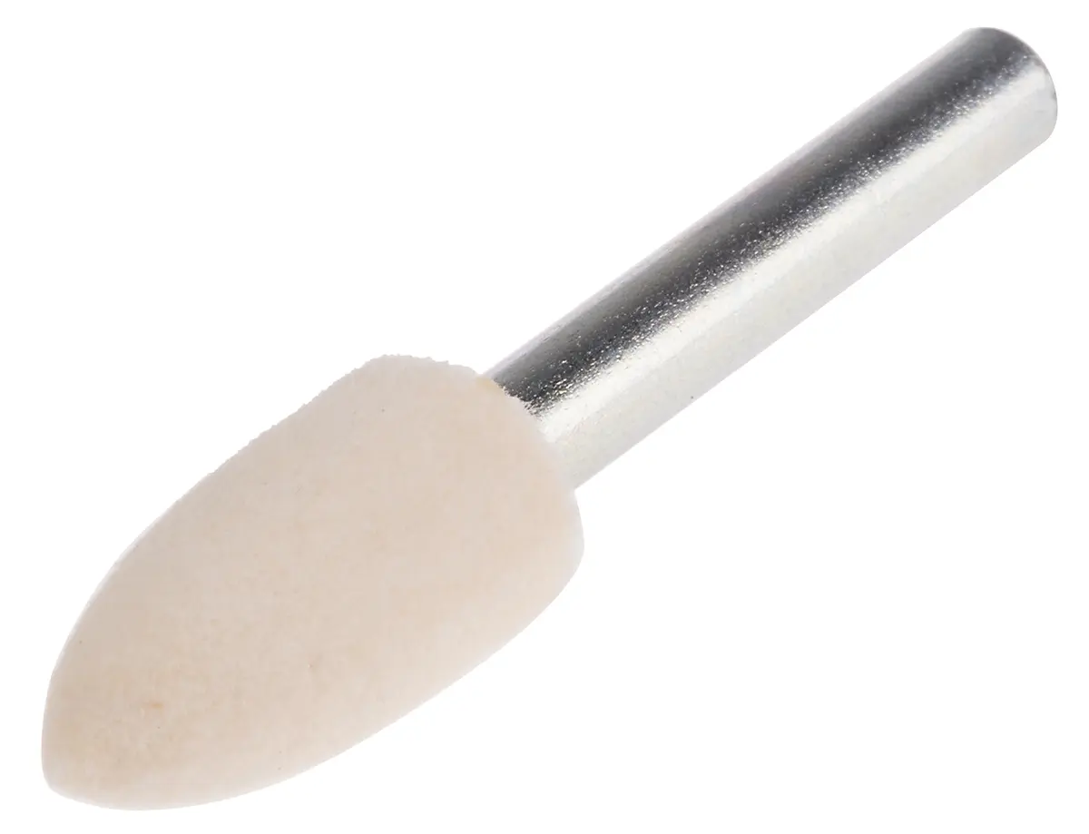 Produktfoto 1 von RS PRO Polierstift, Konisch, 12 mm x 6mm, 5 Stück