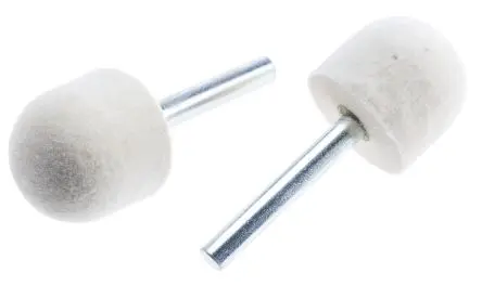 Produktfoto 1 von RS PRO Polierstift, Kugelkopf, 25 mm x 6mm, 5 Stück