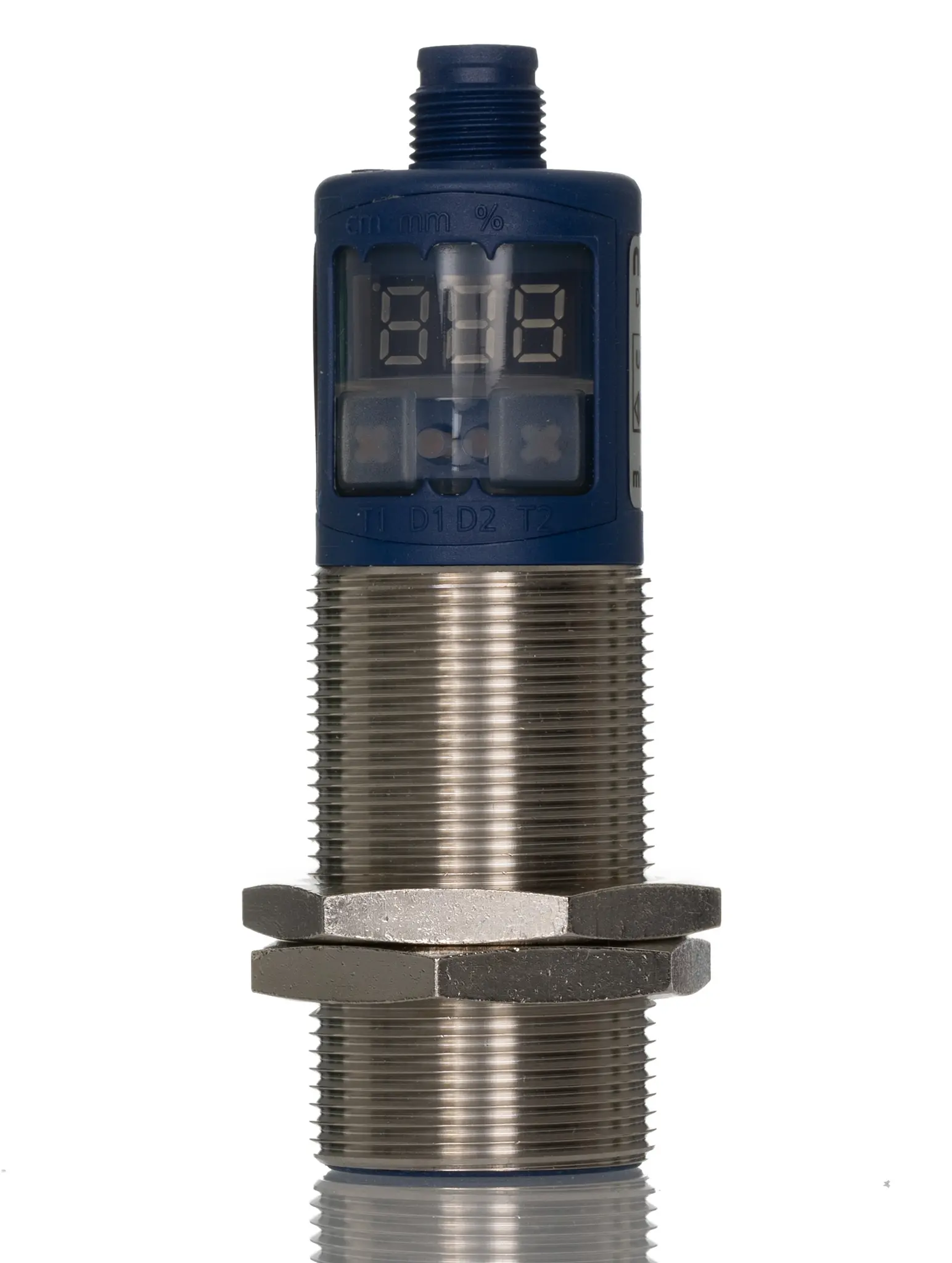 Produktfoto 1 von Microsonic MIC M30 Näherungssensor Ultraschall, Gewinderohr 600 mm PNP 9 → 30 V DC / 200 mA NO/NC, IP67