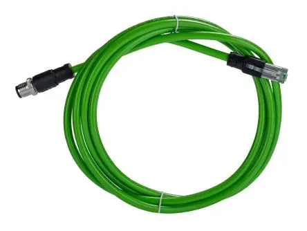 Produktfoto 1 von Phoenix Contact NBC Cat.5 Ethernet-Kabel, 2 m, Grün 4 Abgeschirmt Geschirmt, Aussen ø 6.5 mm Außen-ø , Polyvinylchlorid