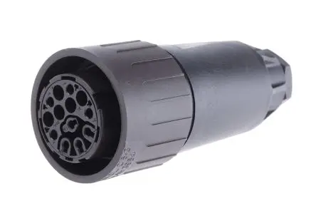 Produktfoto 1 von Amphenol Industrial Ecomate C16 43 mm Standard Rundsteckverbinder Stecker 12-polig Buchse 21A Kabel IP65