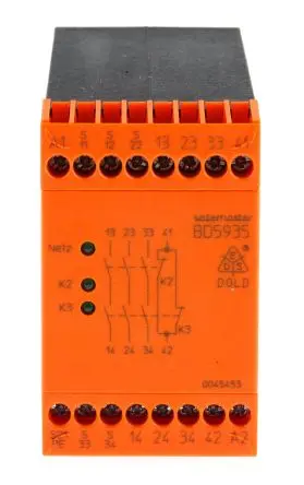 Produktfoto 1 von Dold BD 5935 Sicherheitsrelais Sicherheitsrelais Sicherheitsverriegelungsschalter 230V ac, 3 Sicherheitskontakte, 1