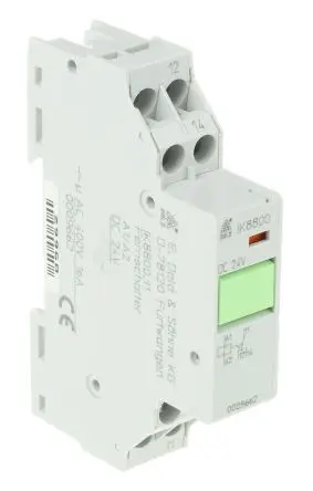 Produktfoto 1 von Dold IK 8800 Leistungsrelais 24V dc Spule 1-poliger Umschalter DIN-Hutschiene 16A