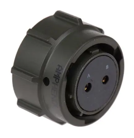 Produktfoto 1 von Amphenol Limited, 62 GB MIL-Spec Rundsteckverbinder Gerade, 2-polig, 1.2kV ac, Kabel, Gehäuse 14 Stecker, MIL-DTL-26482,