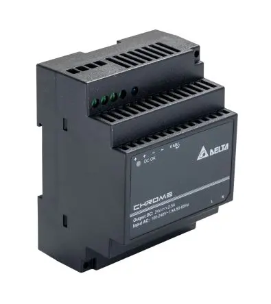 Produktfoto 1 von Delta Electronics DRC DIN-Schienen Netzteil DIN-Hutschiene 264V ac/dc Wechselstrom/Gleichstrom / 2.5 A 24V dc DC 60 W