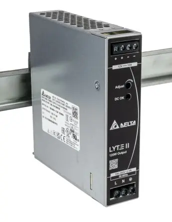 Delta Electronics DRL DIN-Schienen Netzteil Geschalteter Modus 264V ac AC / 10 A 12V dc DC 120 W