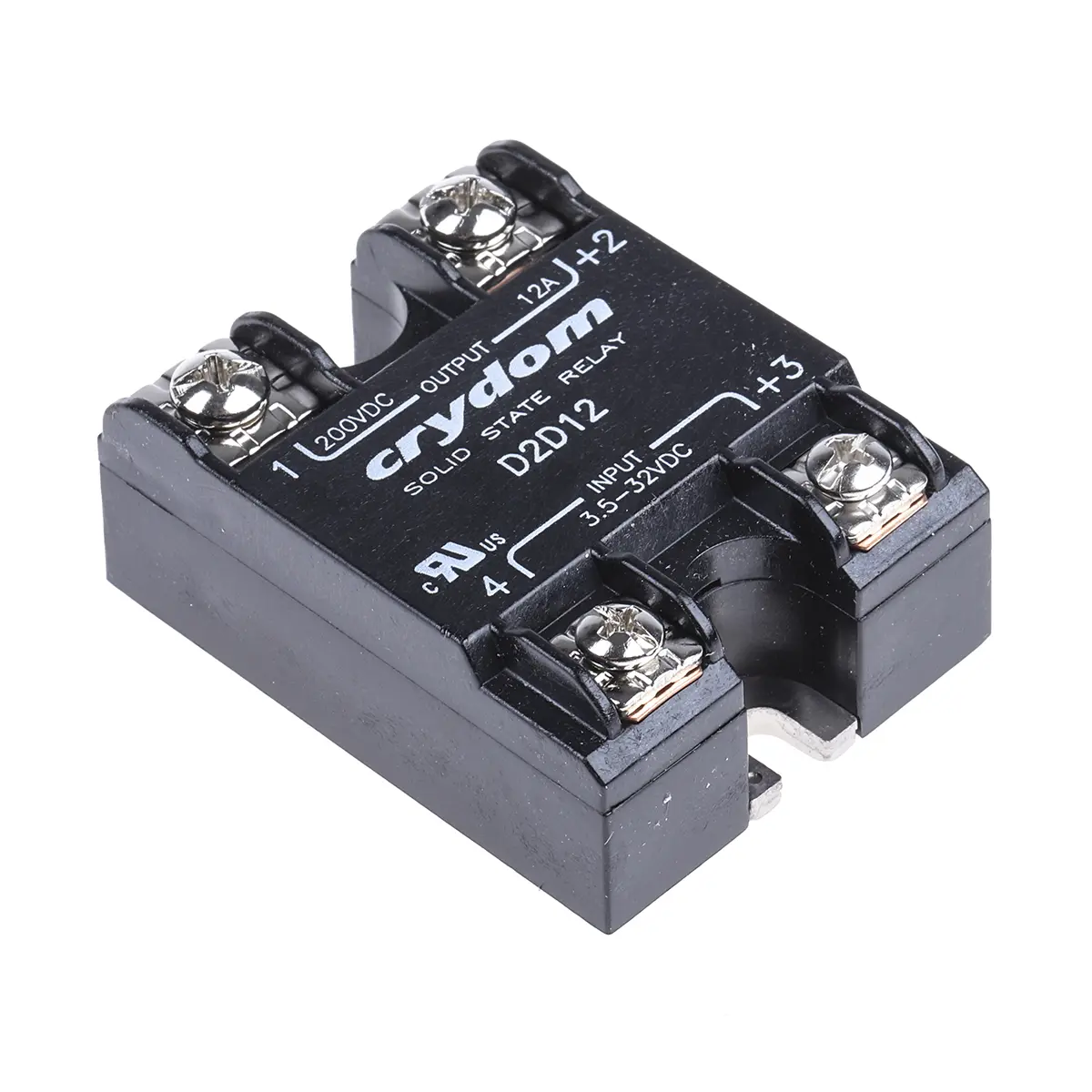 Produktfoto 1 von Sensata Crydom 1-DC SMD Halbleiterrelais 200 V / 12 A