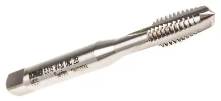 Produktfoto 1 von Dormer Gewindebohrer Satz HSS Hand, UNC Gerade Nut, Rechtsgewinde, 3-teilig 1/4 UNC