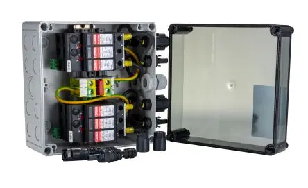 Produktfoto 1 von Phoenix Contact SOL-SC-1ST-0-DC-2MPPT-2001 Polycarbonat Abzweigdose IP65 Breite 180mm Höhe 180 mm Länge 111 mm
