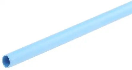 Produktfoto 1 von RS PRO Wärmeschrumpfschlauch, Polyolefin Blau, Ø 3 mm Schrumpfrate 3:1, Länge 1.2m