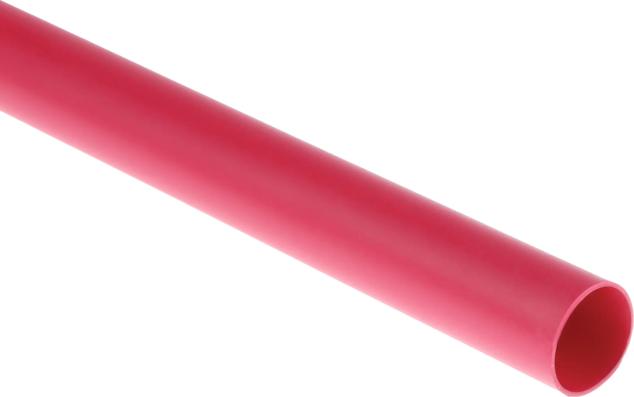 Produktfoto 1 von RS PRO Wärmeschrumpfschlauch, Polyolefin Rot, Ø 12.7 mm Schrumpfrate 3:1, Länge 1.2m