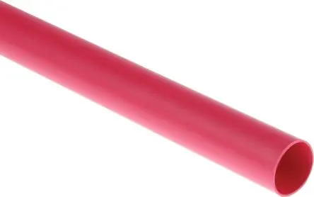 Produktfoto 1 von RS PRO Wärmeschrumpfschlauch, Polyolefin Rot, Ø 12.7 mm Schrumpfrate 3:1, Länge 1.2m