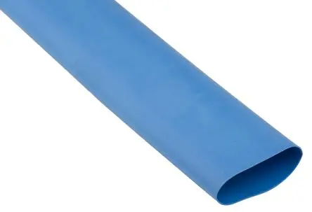 Produktfoto 1 von RS PRO Wärmeschrumpfschlauch, Polyolefin Blau, Ø 40 mm Schrumpfrate 3:1, Länge 1.2m