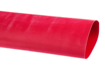 Produktfoto 1 von RS PRO Wärmeschrumpfschlauch, Polyolefin Rot, Ø 40 mm Schrumpfrate 3:1, Länge 1.2m