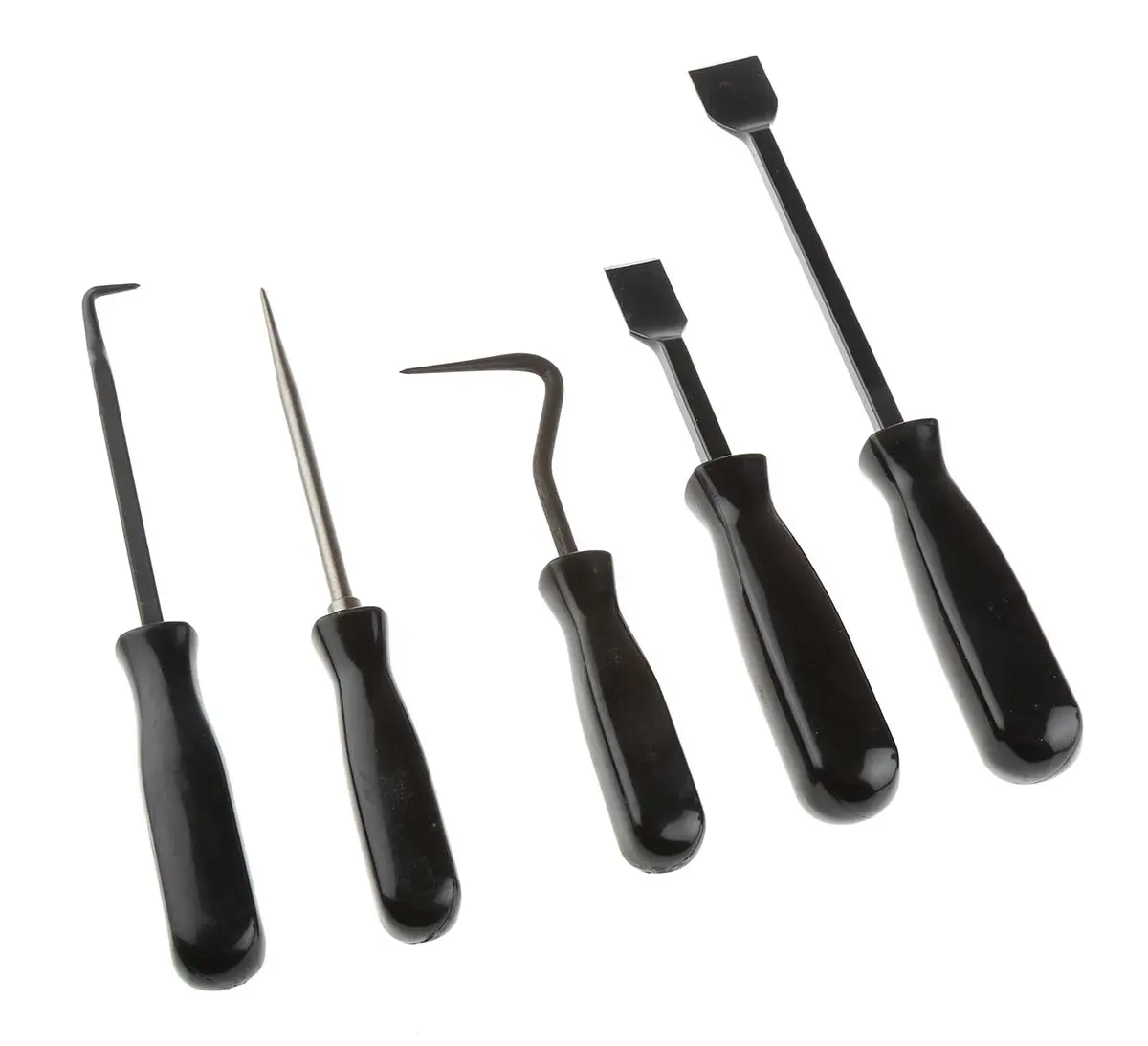 Produktfoto 1 von RS PRO Schaber Satz, Stahl, Polyethylen, 5 Stück