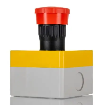 Produktfoto 1 von RS PRO SA Not-Aus-Drucktaster, SMD, 1 Öffner, Rot IP65, 70mm, Drehfreigabe