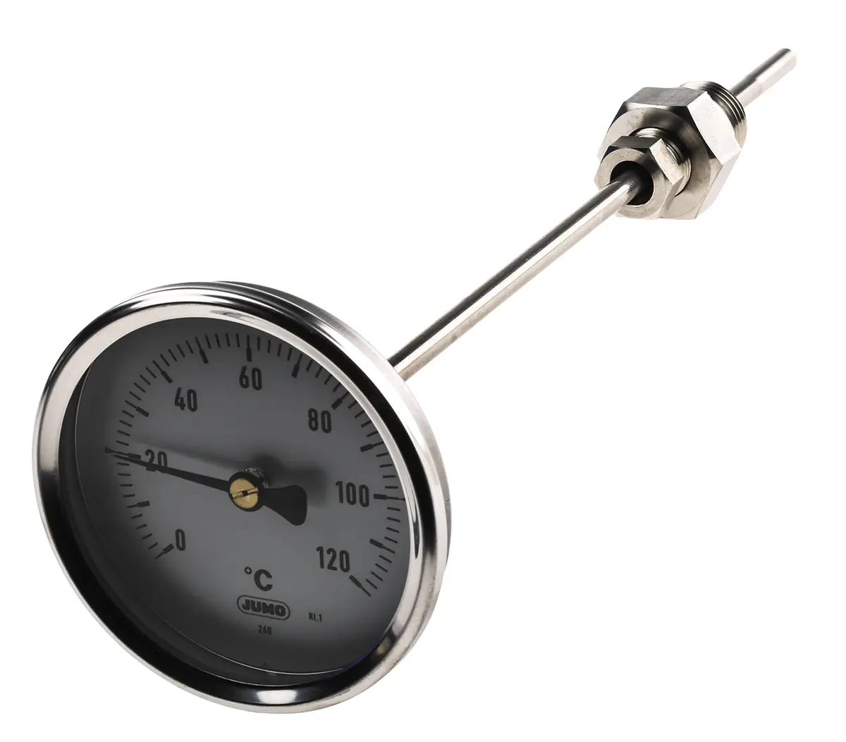 Produktfoto 1 von Jumo Zeigerthermometer, 120 °C