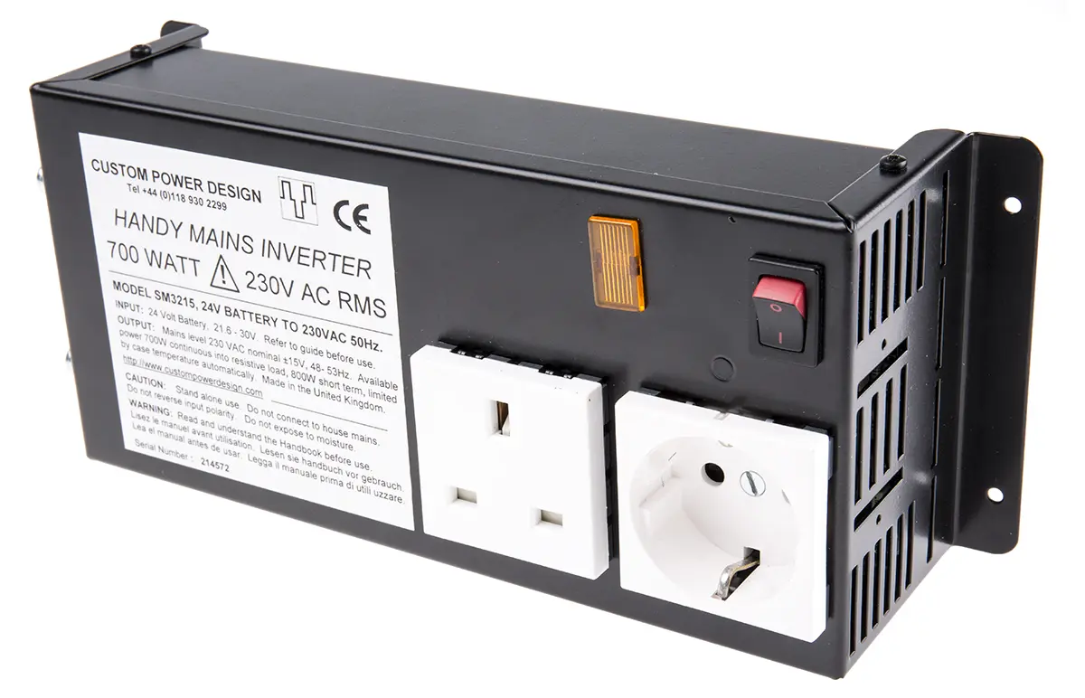 Produktfoto 1 von Custom Power Design Spannungswandler, 24 V dc / 230 V ac 700W