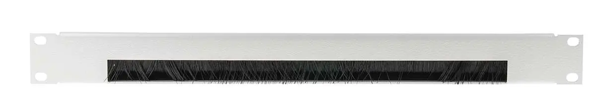 Produktfoto 1 von RS PRO Stahl Kabel-Panel 1 U, Grau 483 mm