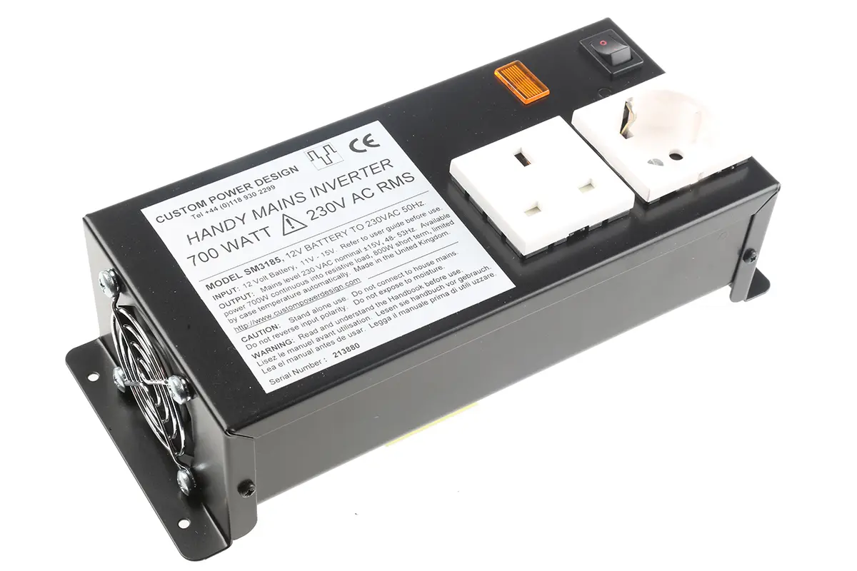 Produktfoto 1 von Custom Power Design Spannungswandler, 12 V dc / 230 V ac 700W