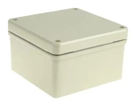 Produktfoto 1 von RS PRO Conform; Gehäuse; Aluminiumdruckguss; Grau IP66 Breite 166 mm Höhe 100 mm Länge 166 mm