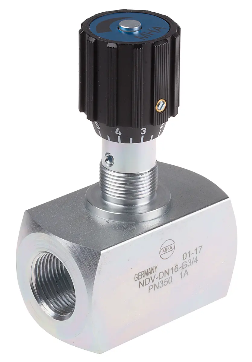 Produktfoto 1 von RS PRO Serie NDV Linien G Hydraulik-Durchflusssteuerventil 175 L/min, 350 bar