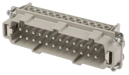 Produktfoto 1 von EPIC H-BE Industrie-Steckverbinder Kontakteinsatz Stecker, 48-polig 16A, Kabel, Steckverbindereinsatz