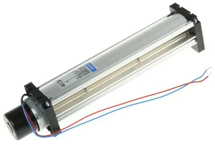 Produktfoto 1 von ebm-papst QG030 Zentrifugallüfter, Tangential, 12V dc, DC 47.5 mm, 51 dB 258mm, 4250 U/min 50 mm, Kugel