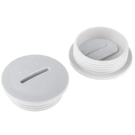 Produktfoto 1 von Lapp 5200 Blindstopfen PG21, Polystyrol Mit Gewinde Ø 33 mm, IP54, Grau