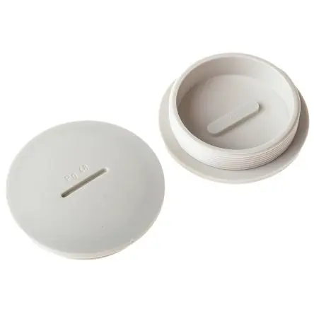 Produktfoto 1 von Lapp 5200 Blindstopfen PG48, Polystyrol Mit Gewinde Ø 69 mm, IP54, Grau