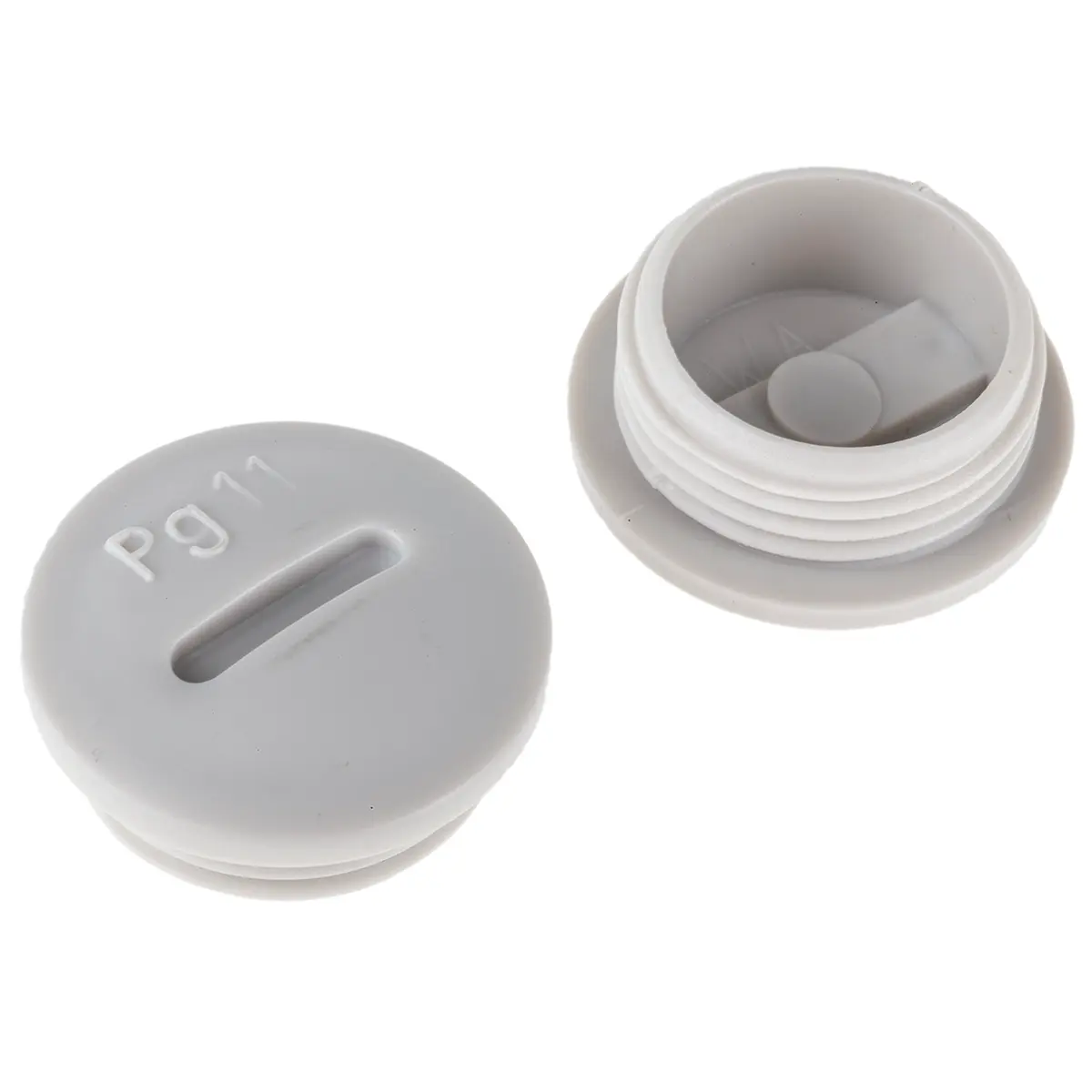 Produktfoto 1 von Lapp 5200 Blindstopfen PG11, Polystyrol Mit Gewinde Ø 22 mm, IP54, Grau