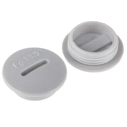 Produktfoto 1 von Lapp 5200 Blindstopfen PG13.5, Polystyrol Mit Gewinde Ø 25 mm, IP54, Grau