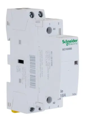 Produktfoto 1 von Schneider Electric TeSyS GC Schütz 24V ac-Spule, 2-polig, 250V ac / 16 A 24V ac 0.65 W 2 Schließer Motorsteuerung