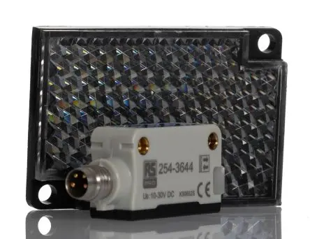 Produktfoto 1 von RS PRO PSE Rechteckig Optischer Sensor, Transparente Flaschenerkennung, PNP Schließer/Öffner Ausgang, M8-Steckverbinder