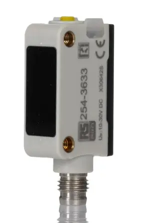Produktfoto 1 von RS PRO PSE Rechteckig Optischer Sensor, Flugzeit, PNP Schließer/Öffner Ausgang, 4-polig M8