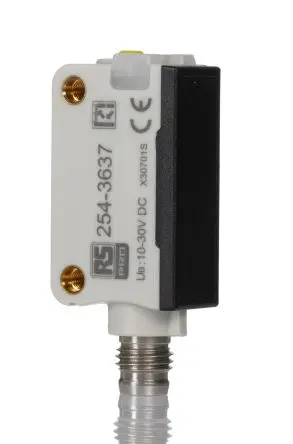 Produktfoto 1 von RS PRO PSE Rechteckig Optischer Sensor, Tast-Prinzip, PNP Schließer/Öffner Ausgang, M8-Steckverbinder