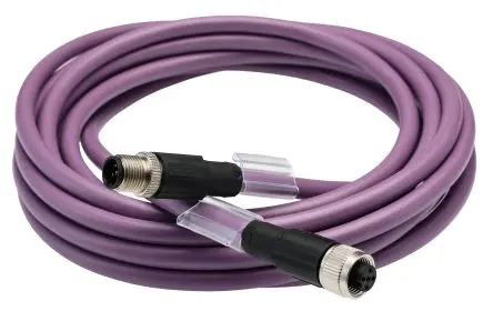 Produktfoto 1 von Phoenix Contact SAC-2P, 5-polig Buskabel, M12, Gerade Buchse 5 / M12 Stecker, Länge 5 m