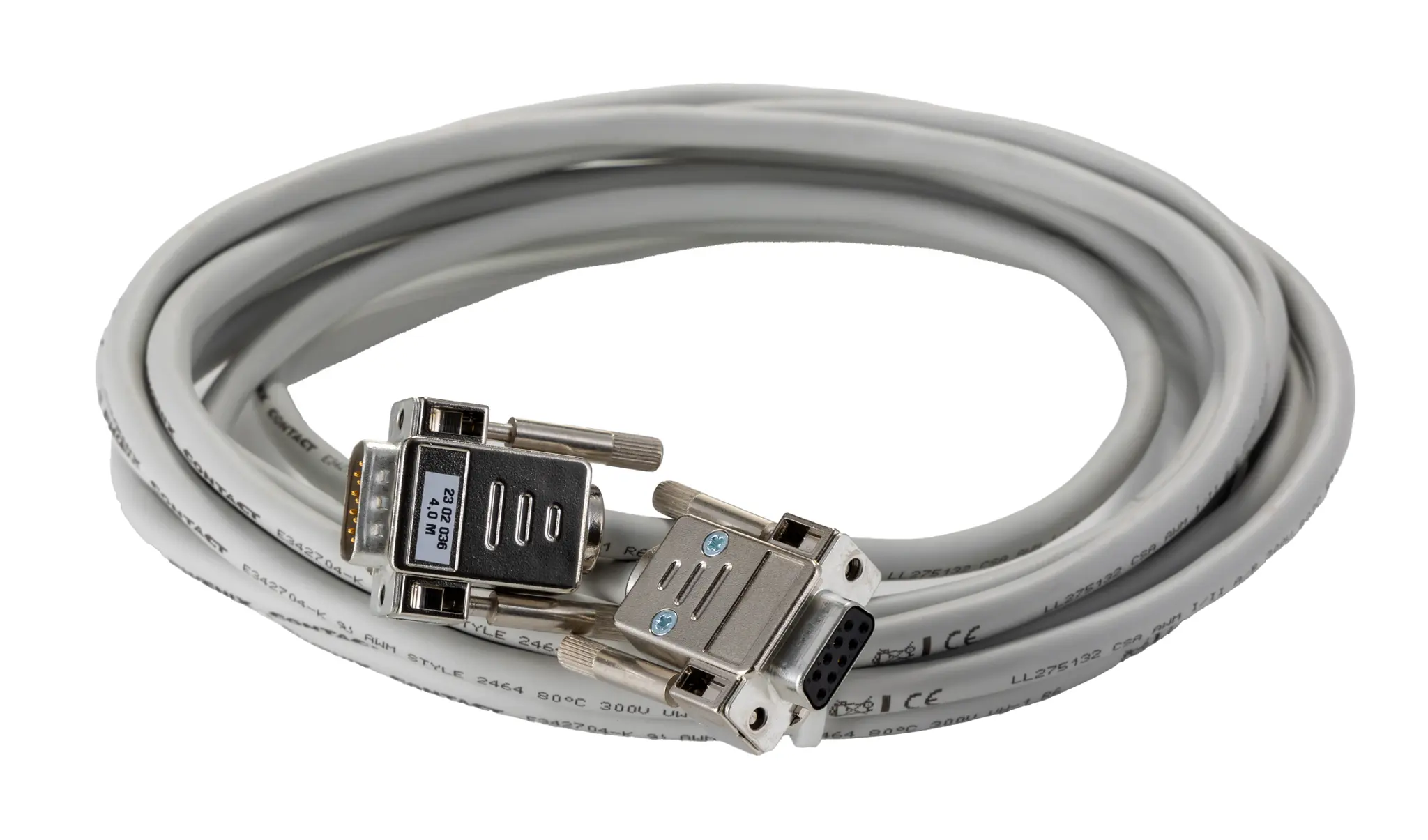 Produktfoto 1 von Phoenix Contact CABLE-D 9SUB/B/S/400/KONFEK/S Kabel / D-SUB-Buchsenleiste Buchse / D-Sub-Stiftleiste Stecker, 4 m
