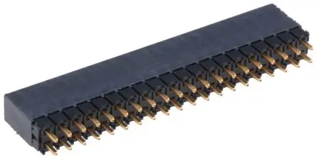 Samtec ESQ Leiterplattenbuchse Gerade Durchsteckmontage 40-polig / 2-reihig, Raster 2.54 mm Lot