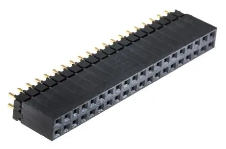 Samtec ESQ Leiterplattenbuchse Gerade Durchsteckmontage 40-polig / 2-reihig, Raster 2.54 mm Lot