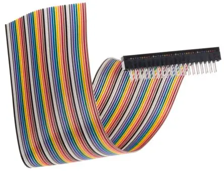 Produktfoto 1 von Samtec HCMD Flachbandkabel Flach AWG, Raster 2.54 mm 40 2 Zoll