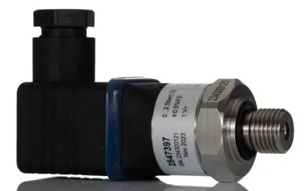 Produktfoto 1 von RS PRO M20 Überdruck Drucksensor 0 bar, 4 bis 20 mA 2.5 bar, für Luft, Medium