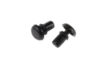 Produktfoto 1 von Essentra Schnappverschluss Niet, Ø 3.5 mm x 6.1 mm, Nylon, min. 2.7 mm, max. 3.6 mm
